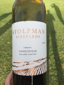 Stolpman Carbonic Sangiovese